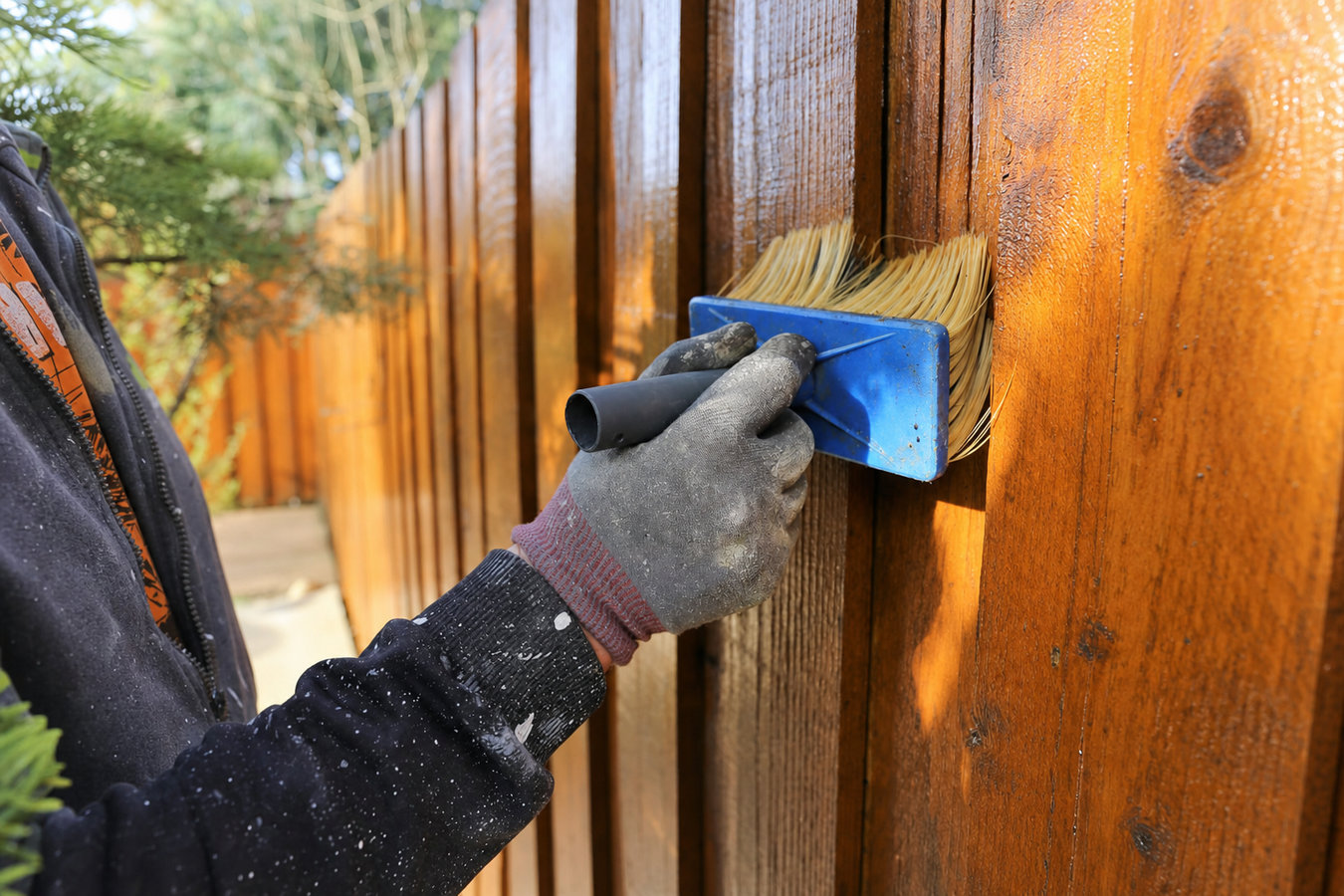 Fence Staining and Sealing in Pomona, CA