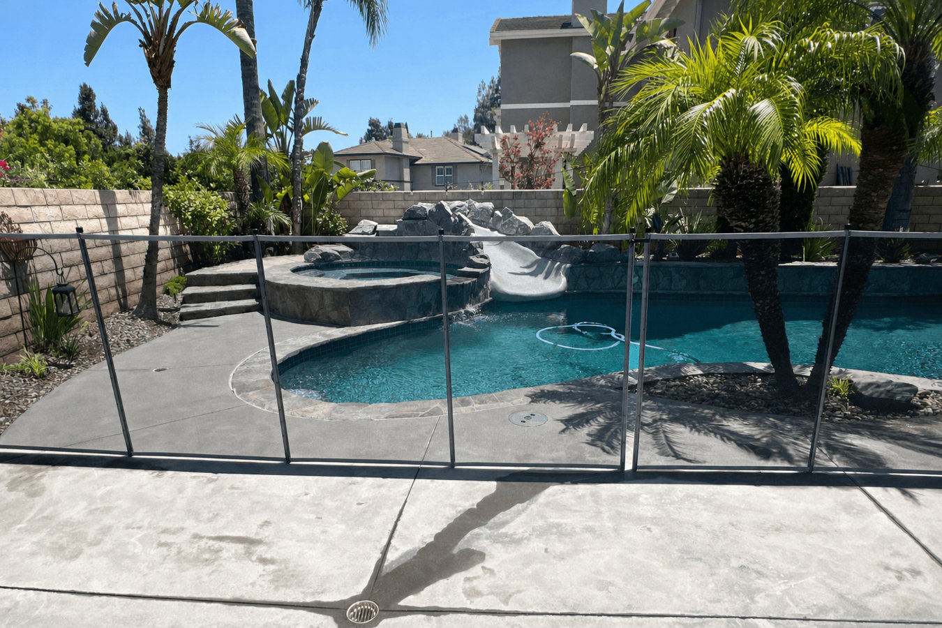 Pool fence installation in Pomona, CA